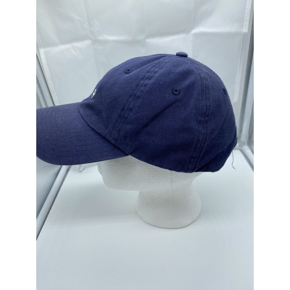 Vineyard Vines Blue Whale Logo Baseball Hat Cap Adjustable Strap-back Spell-out - Picture 5 of 8